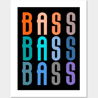 Bass Bass Bass Guitar Posters and Art